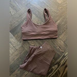 LuluLemon Align Set (color: JAVA)